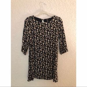 Black Floral Dress